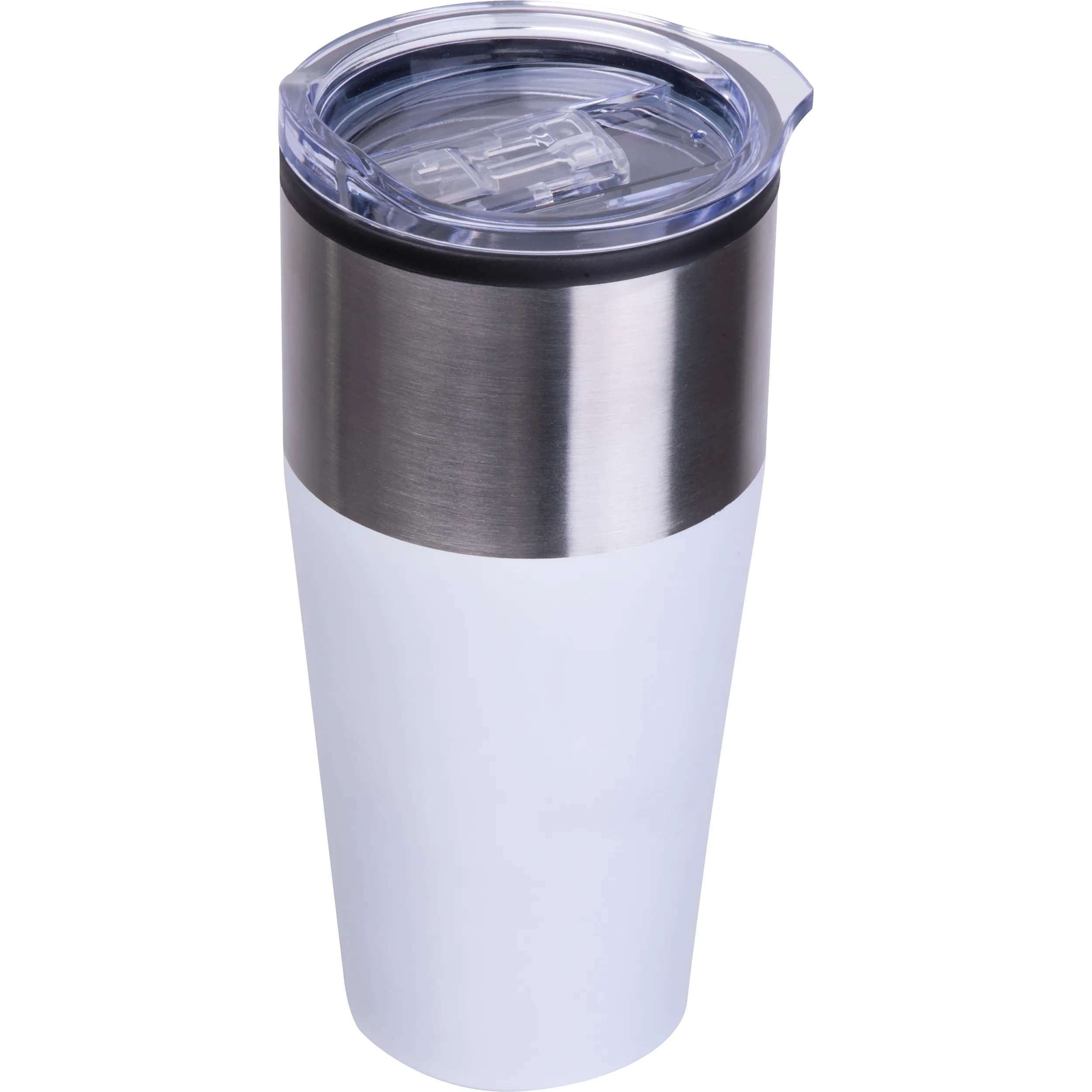 Doppelwandiger Trinkecher, 600ml JORDAN - weiss