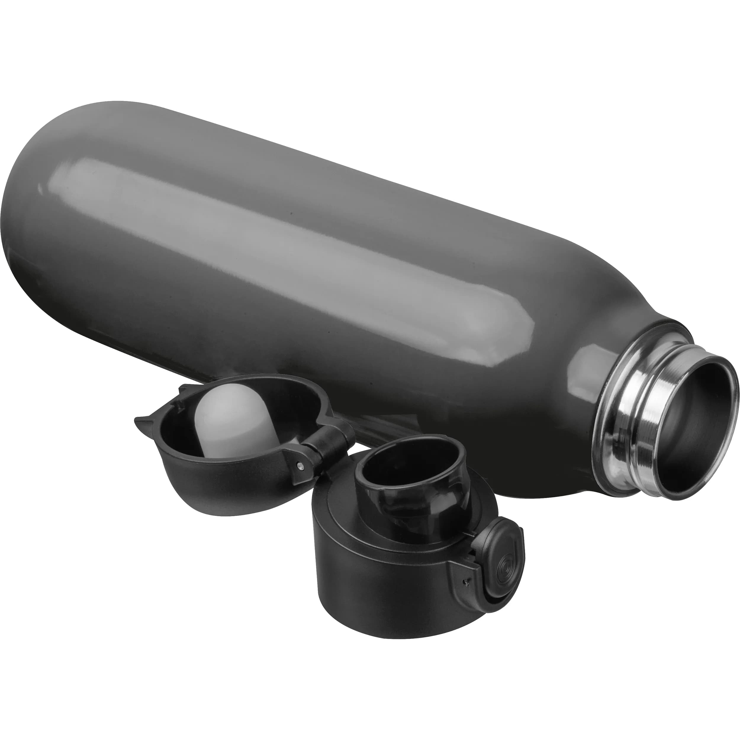 Vakuum Trinkflasche 500ml FEDERICA - schwarz