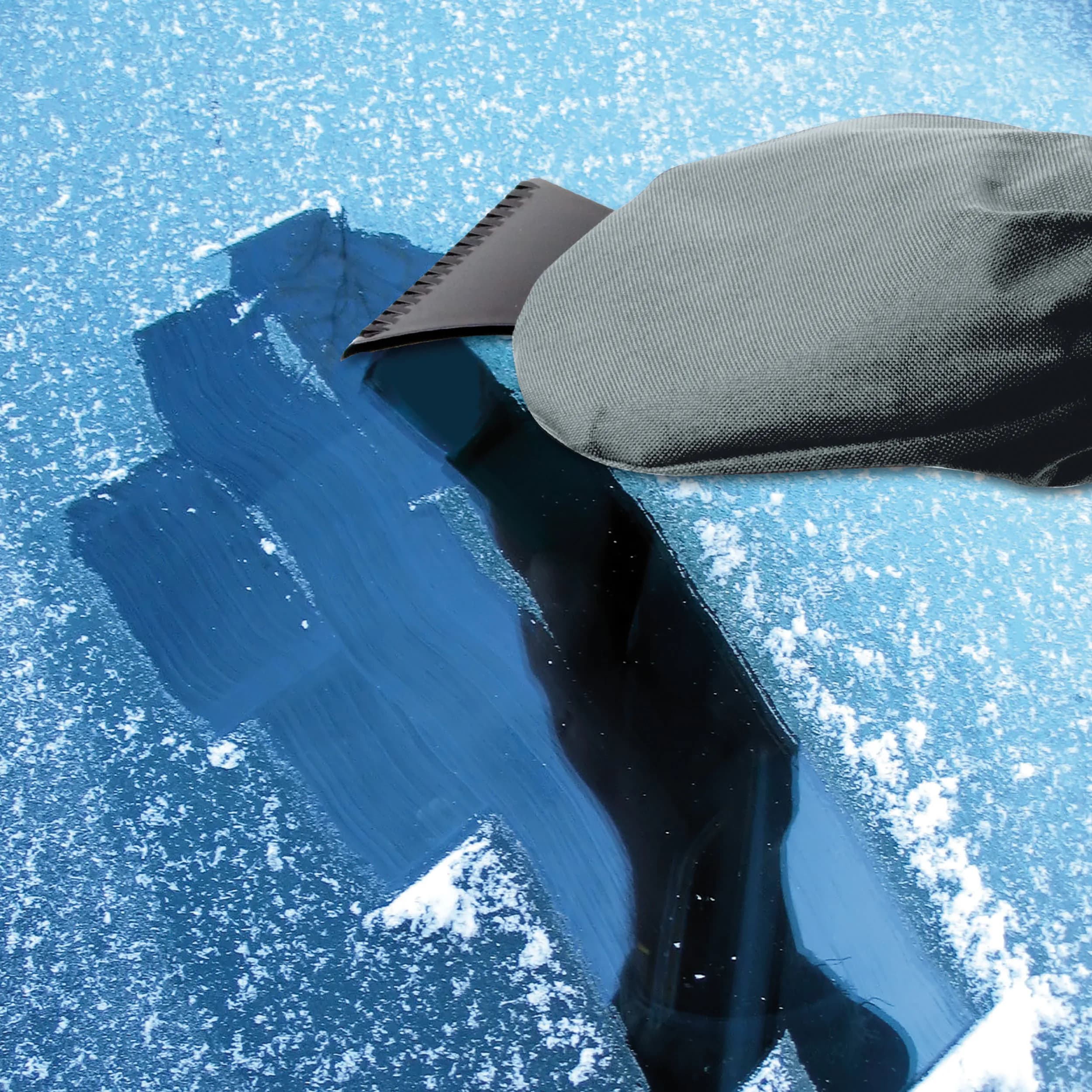 Eiskratzer mit Handschuh ROMUALD - anthrazit