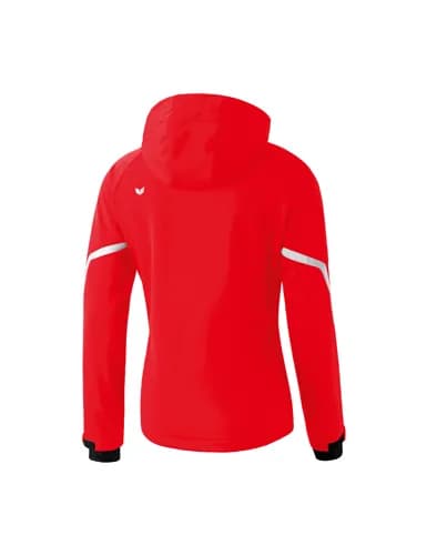 Softshelljacke Function - Damen - rot/weiß