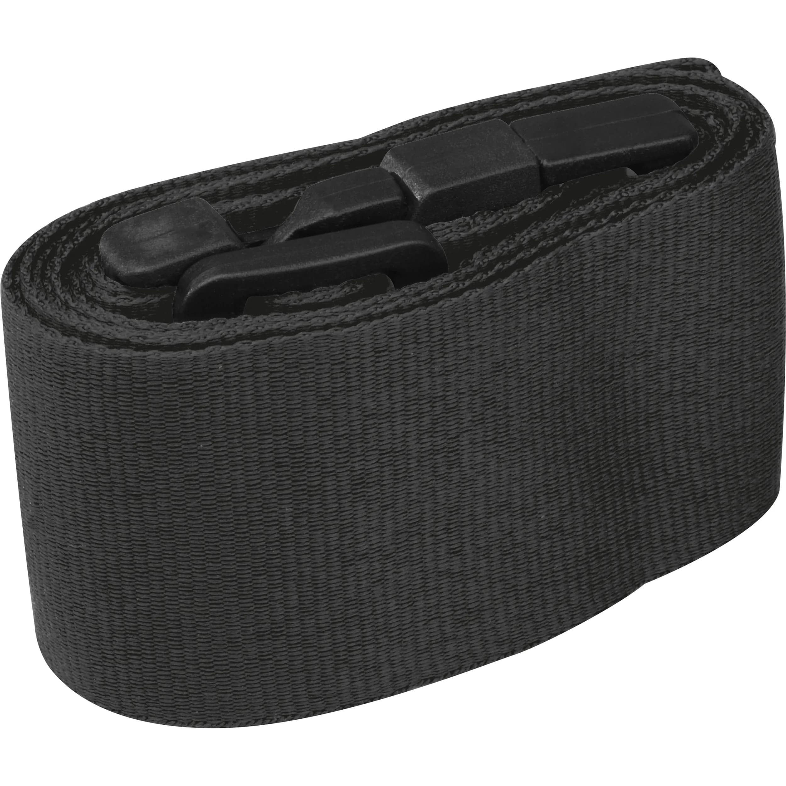 Verstellbares Kofferband aus Polyester BRADLEY - schwarz