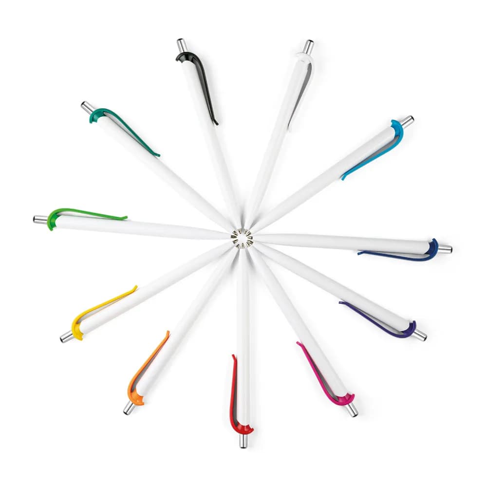 ABS-Kugelschreiber mit Clip - ANA - Rosa