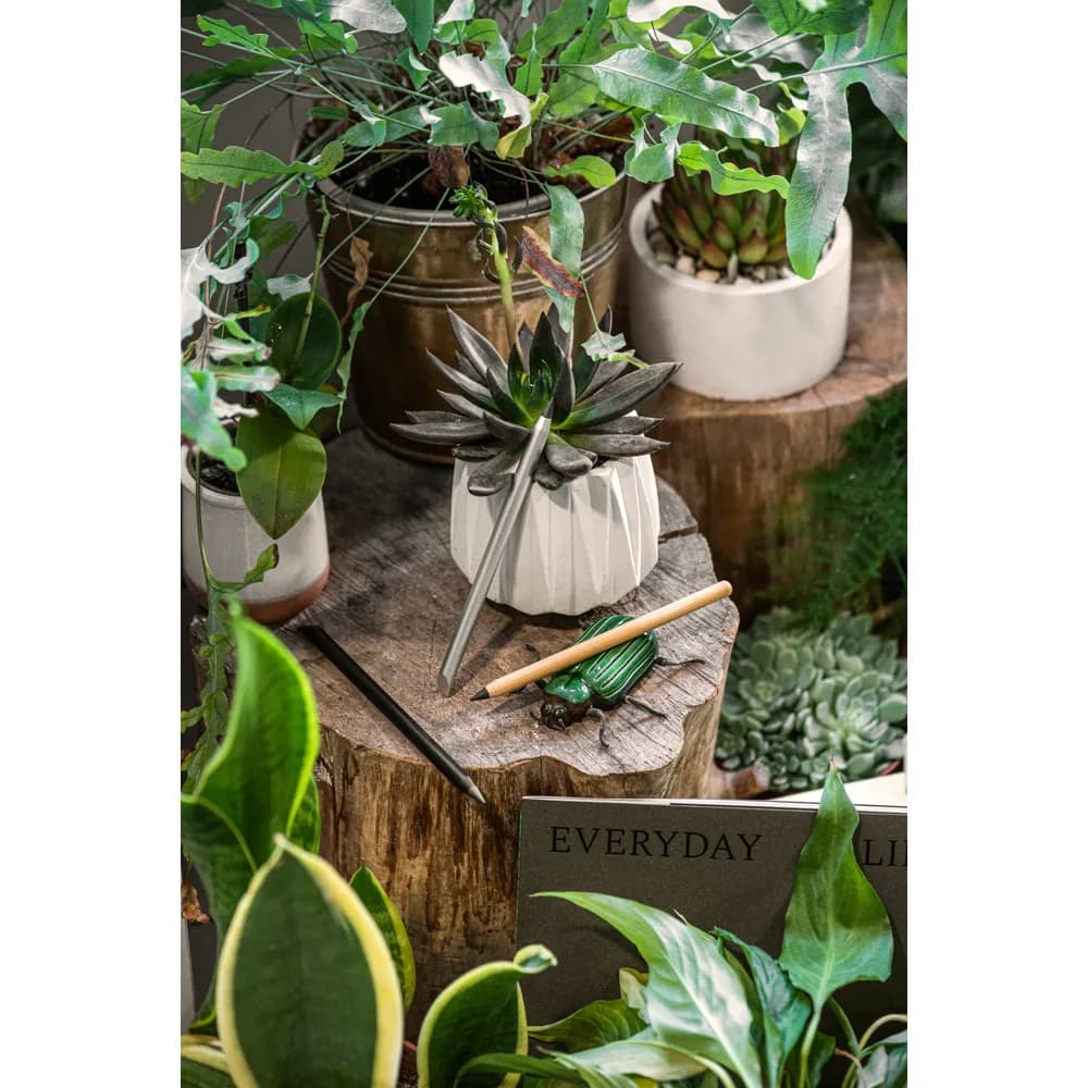 Bambusschreiber, tintenfrei, mit einer graphit Spitze und langer Schreibleistung - INFINITY - Natur