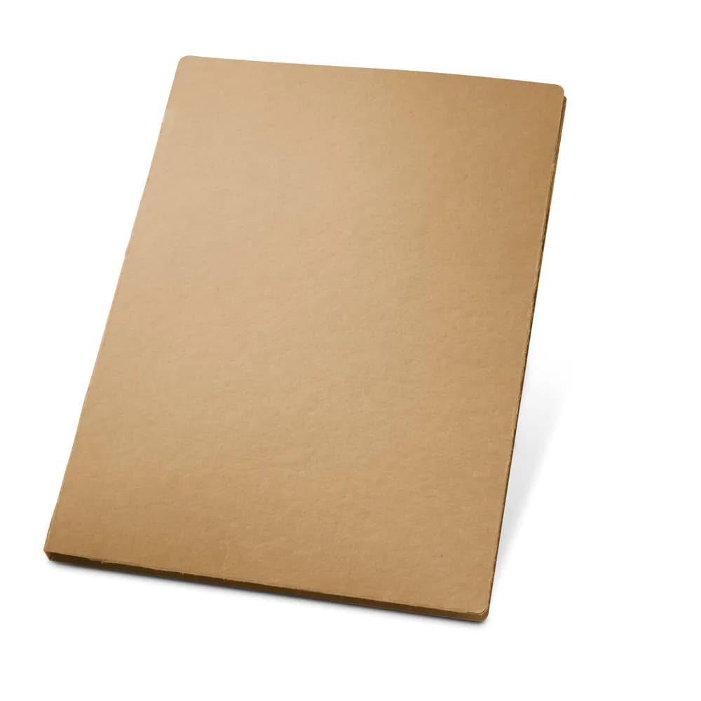 A4-Dokumentenmappe aus 100 % Recyclingpapier (450 g/m²) - POE - Natur