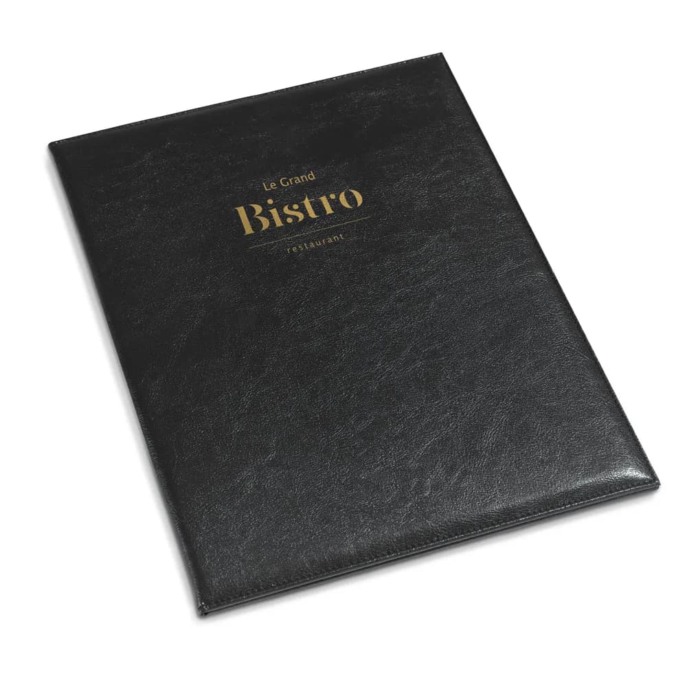 Menu cover - DANNY - Schwarz