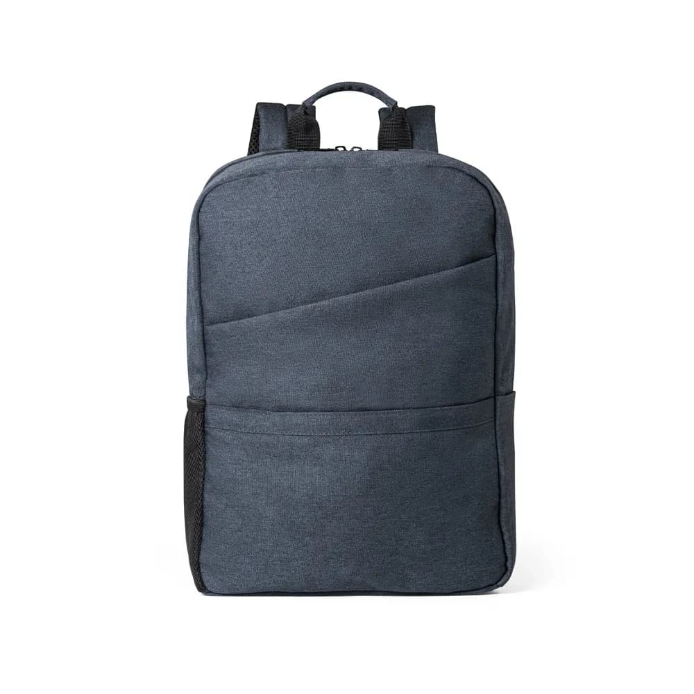 Laptop-Rucksack 15.6 aus 600D recyceltem Polyester - REPURPOSE BACKPACK - Blau