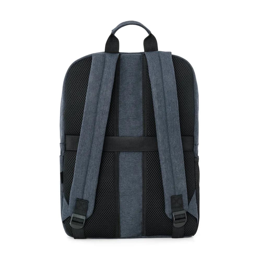Laptop-Rucksack 15.6 aus 600D recyceltem Polyester - REPURPOSE BACKPACK - Blau