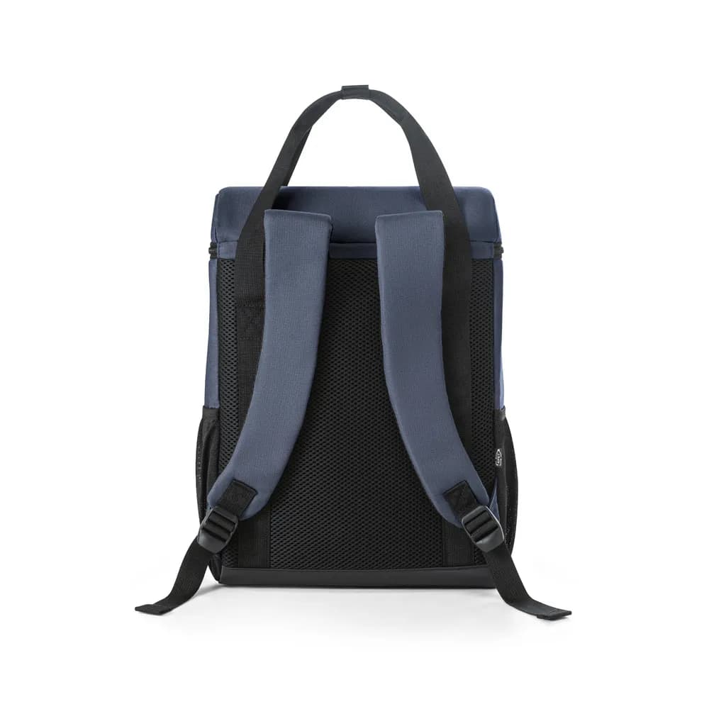 Gepolsterter Thermorucksack aus recyceltem Polyester 600D Ripstop 16 L - ROMA L - Blau