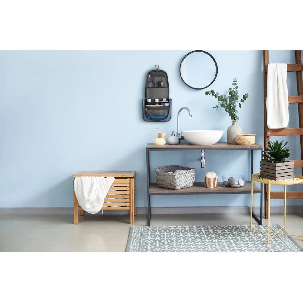 Kulturbeutel aus 600D - MILLI - Blau