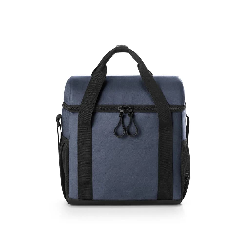 Gepolsterte Kühltasche aus recyceltem Polyester 600D Ripstop 11 L - ROMA M - Blau