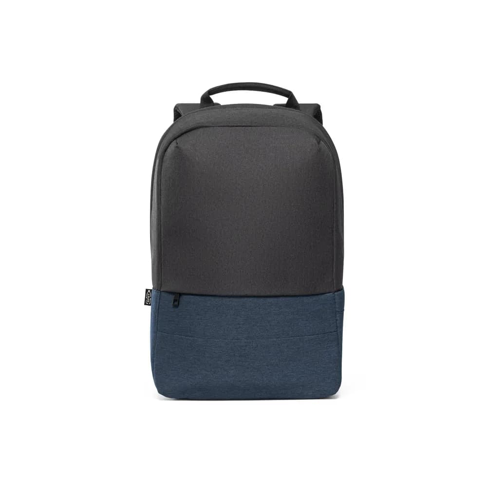 Anti-Diebstahl-Rucksack aus 600D hochdichtem, recyceltem Polyester - GENOA BPACK - Blau