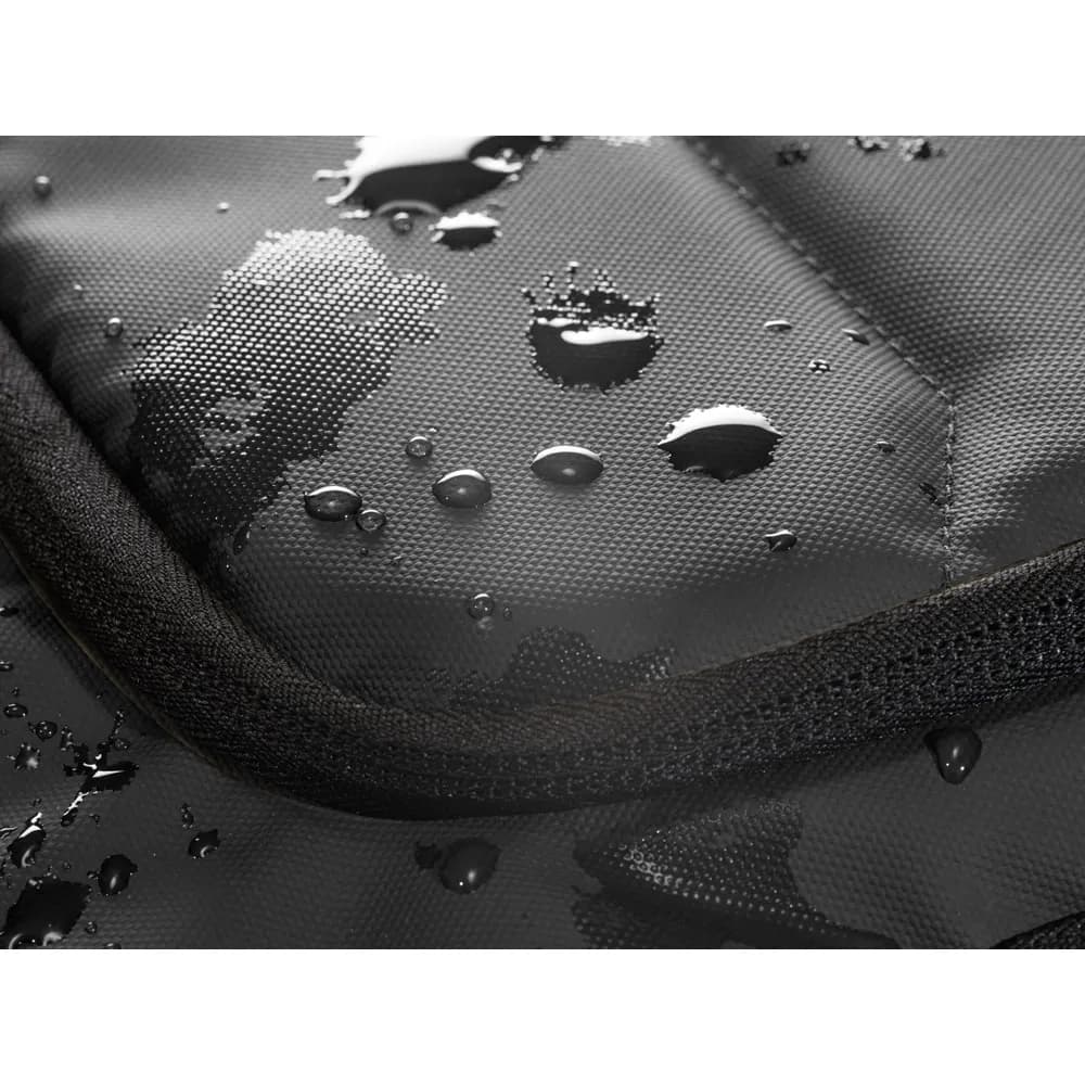 Notebook-Rucksack aus hochdichtem 600D Polyester aus recyceltem mit einer wasserabweisenden Oberfläche 16 - TOULON - Schwarz