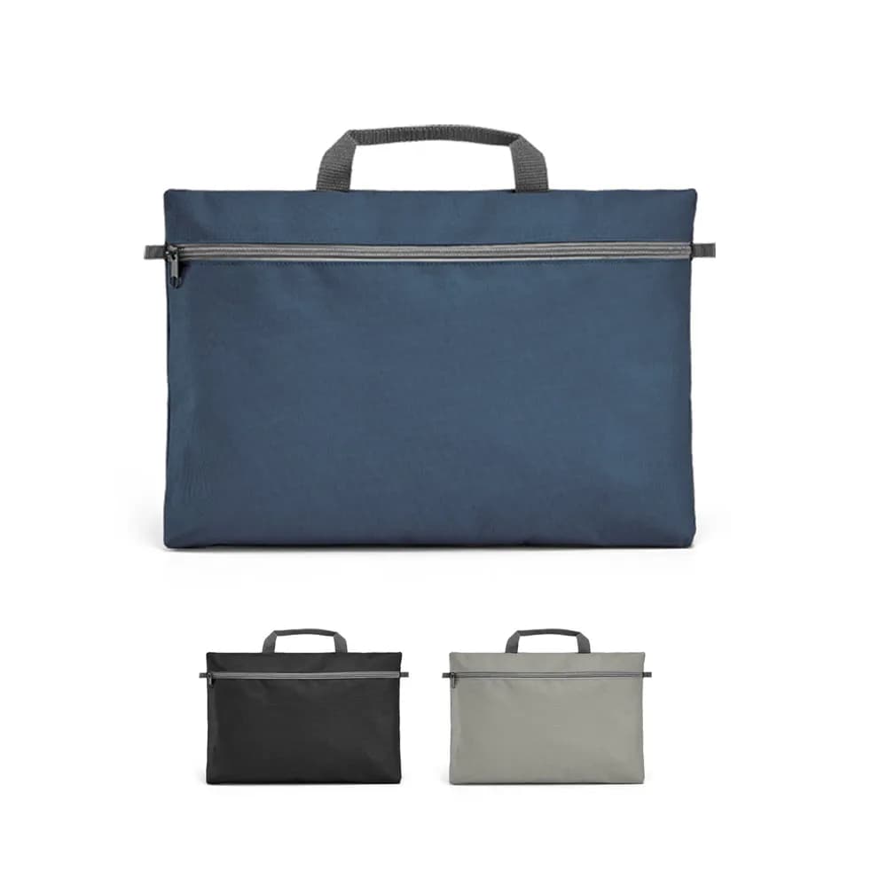 Konferenzmappe 600D Polyester - MILO - Schwarz