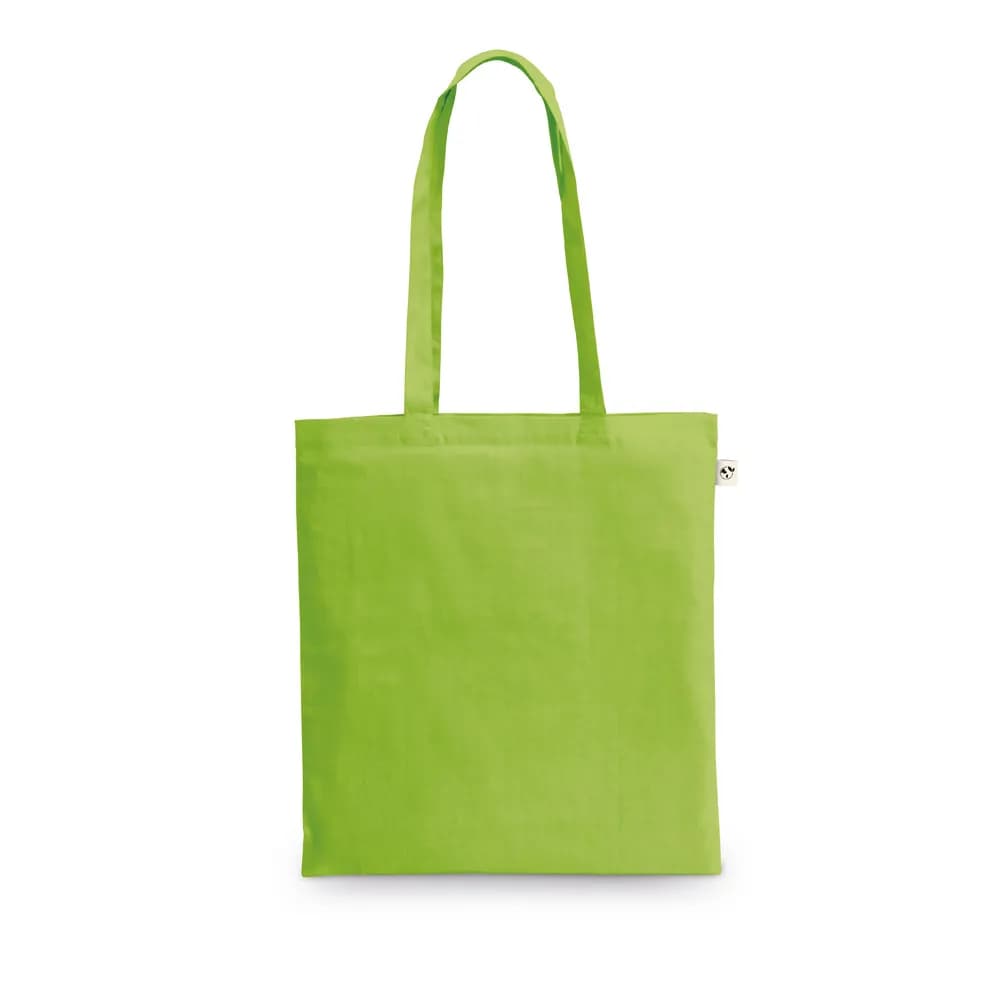 Tasche aus recycelter Baumwolle (70%) und Polyester (30% rPET) (150 g/m²) - MEXICO - Hellgrün