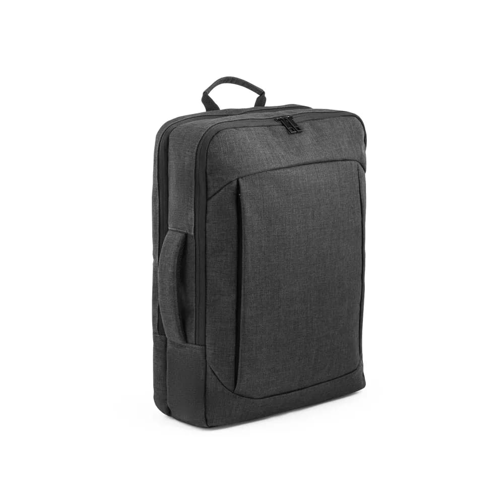 2-in-1-Rucksack für 15.6-Laptop aus 600D Polyester - ALEXANDRIA - Dunkelgrau