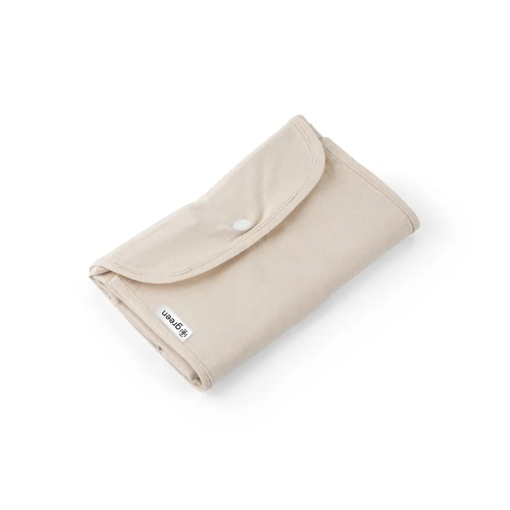 Faltbare Tasche aus Baumwolle (50%), receycelte Baumwolle (30%) und Polyester (20% rPET) (140 g/m²) - BEIRUT - Naturhell