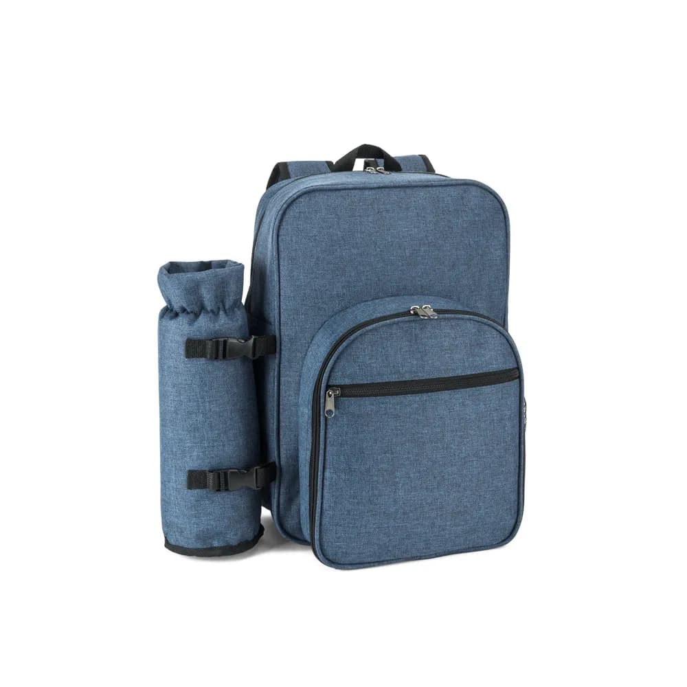 Picknick-Kühlrucksack aus 600D, recyceltem Polyester, mit hoher Dichte - WHITSUNDAY - Blau