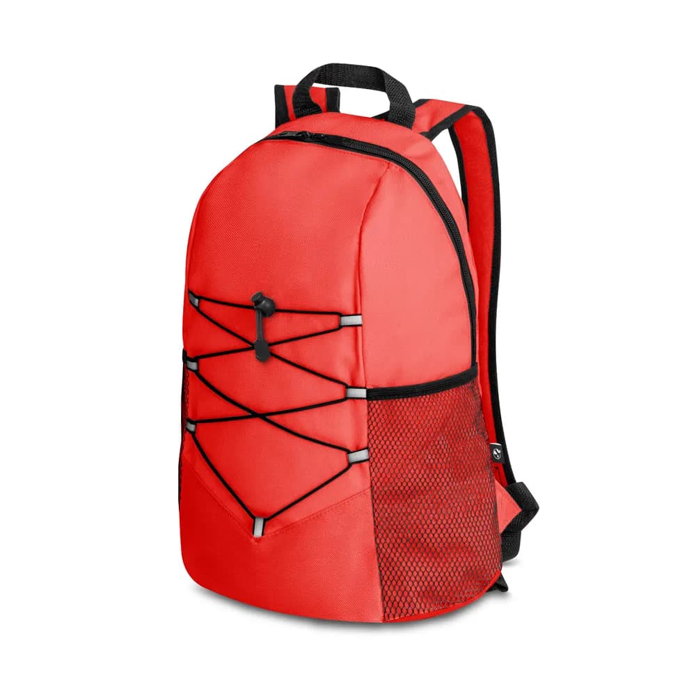 Rucksack aus 600D recyceltes Polyester - TURIM - Rot
