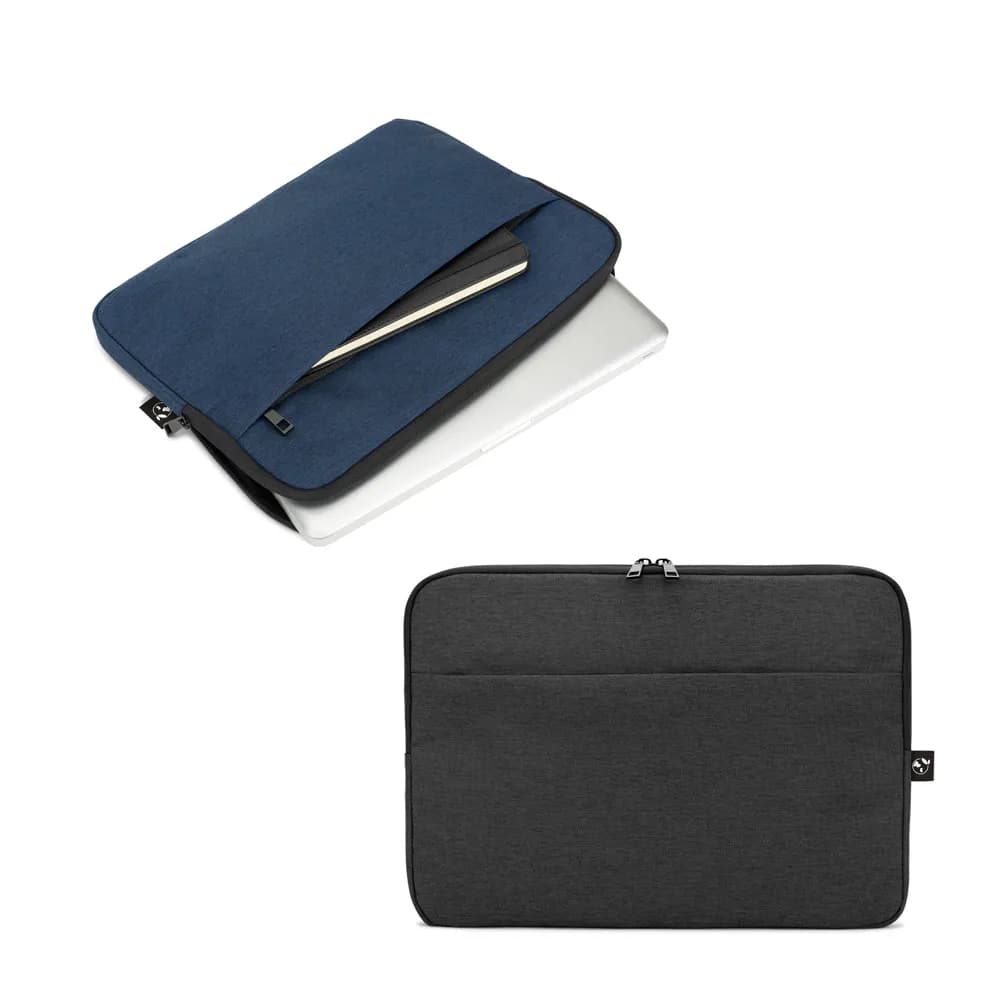Tasche aus hochdichtem, recyceltem 600D-Polyester für Laptop 14 - Newcastle - Blau