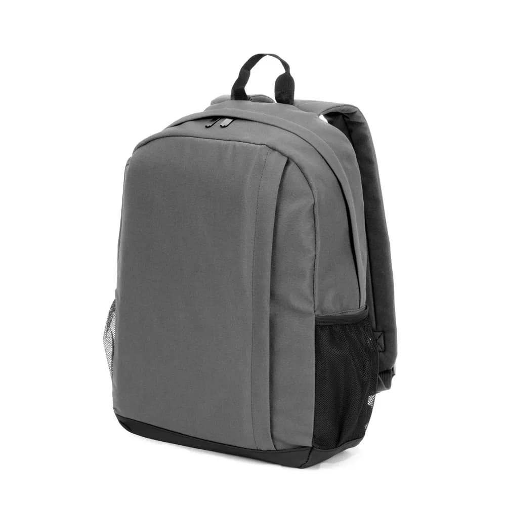 Laptop-Rucksack aus recyceltem 600D Polyester, 15 - LIVERPOOL - Grau
