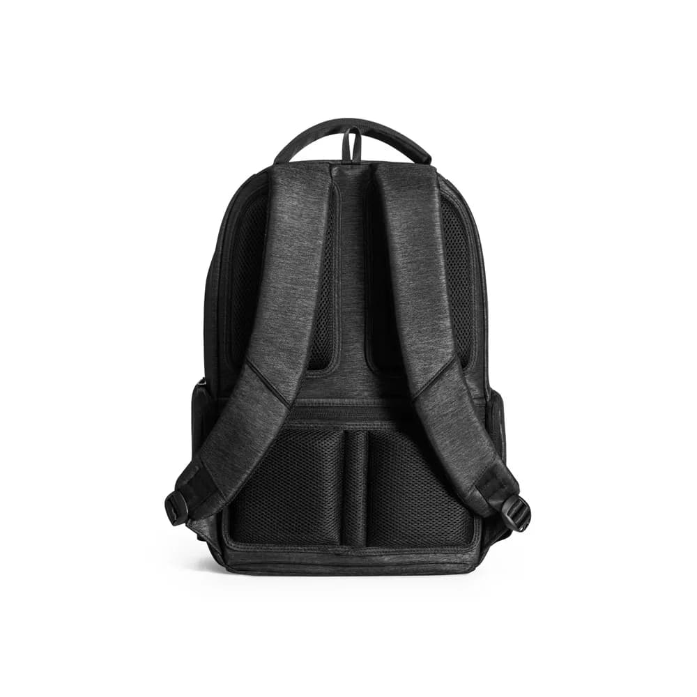 Wasserdichter 2Tone Nylon 17 Laptop-Rucksack - BOSTON - Schwarz