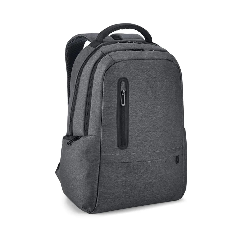 Wasserdichter 2Tone Nylon 17 Laptop-Rucksack - BOSTON - Dunkelgrau