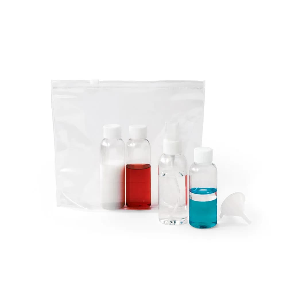 Transparente Kulturbeutel PVC - DENIRO - Transparent