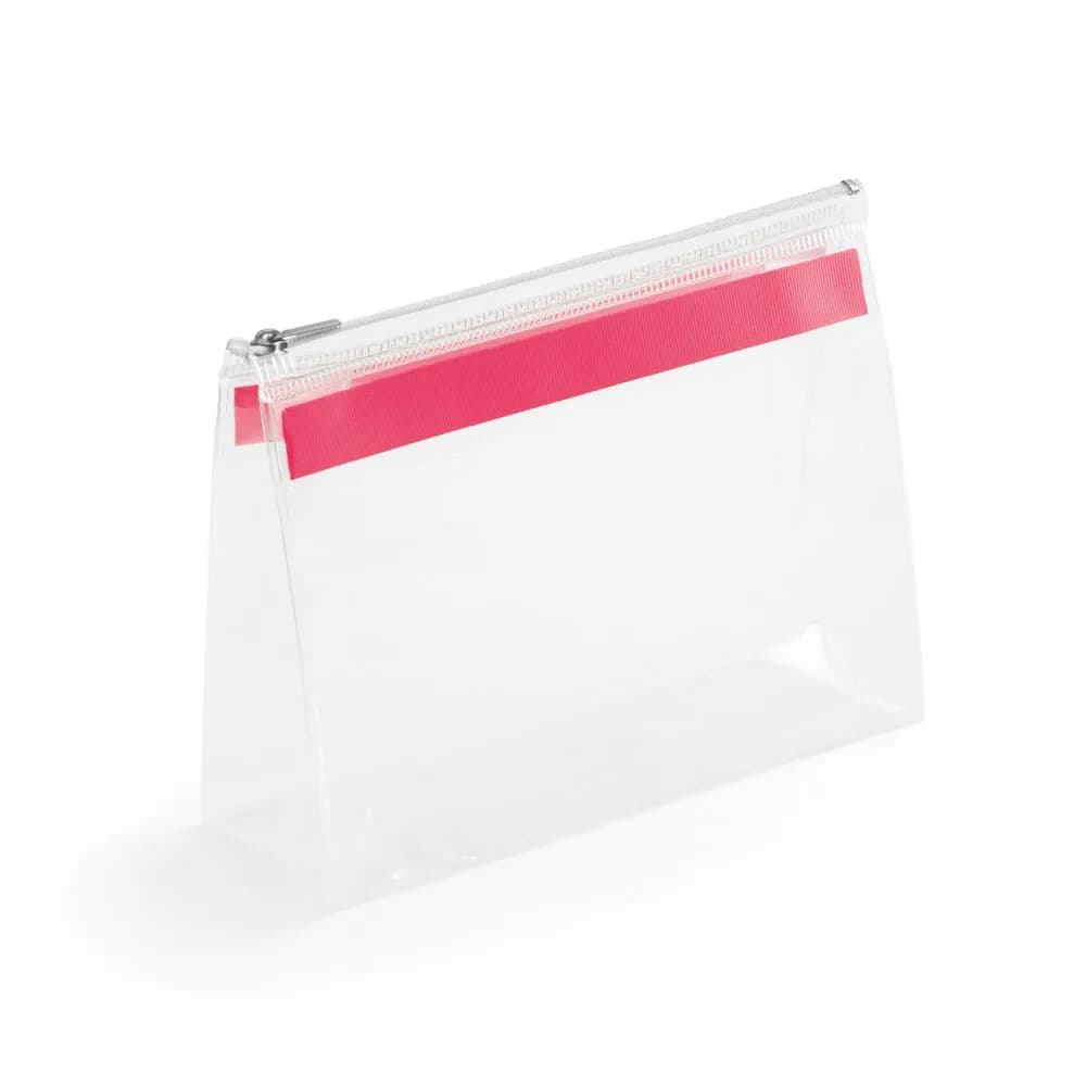 Kulturbeutel aus EVA mit Reißverschluss - CHASTAIN - Rosa