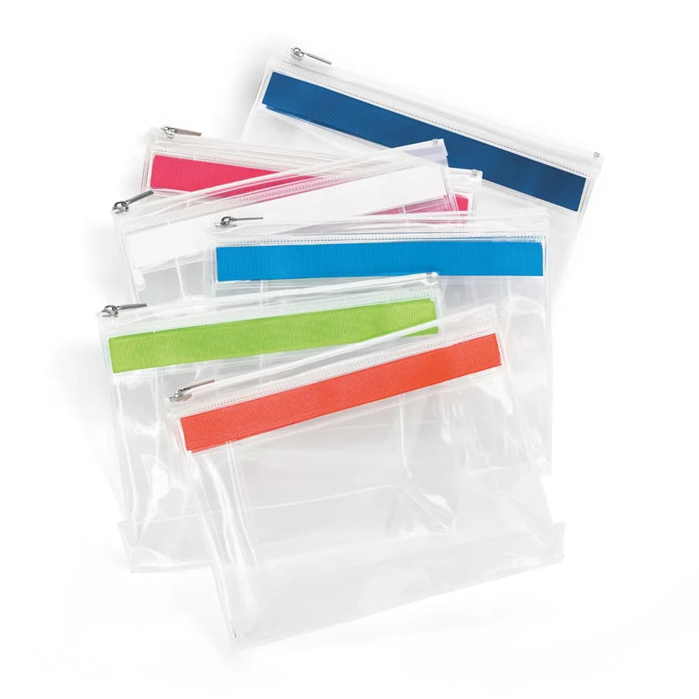 Kulturbeutel aus EVA mit Reißverschluss - CHASTAIN - Rosa