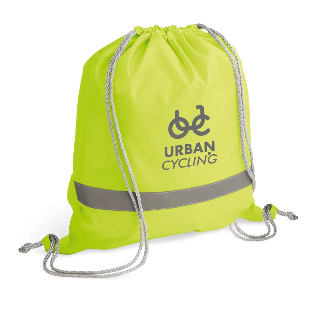 Turnbeutel aus 210D - RULES - Gelb