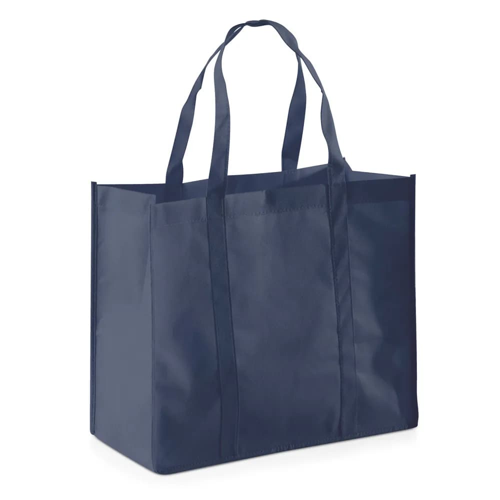 Einkaufstasche aus Non-woven (80 g/m²) - SHOPPER - Blau
