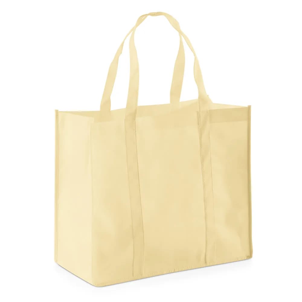 Einkaufstasche aus Non-woven (80 g/m²) - SHOPPER - Beige