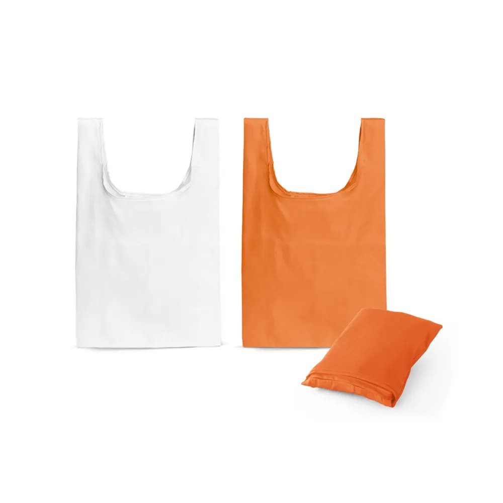 Faltbare Tragetasche aus 210D - PLAKA - Orange