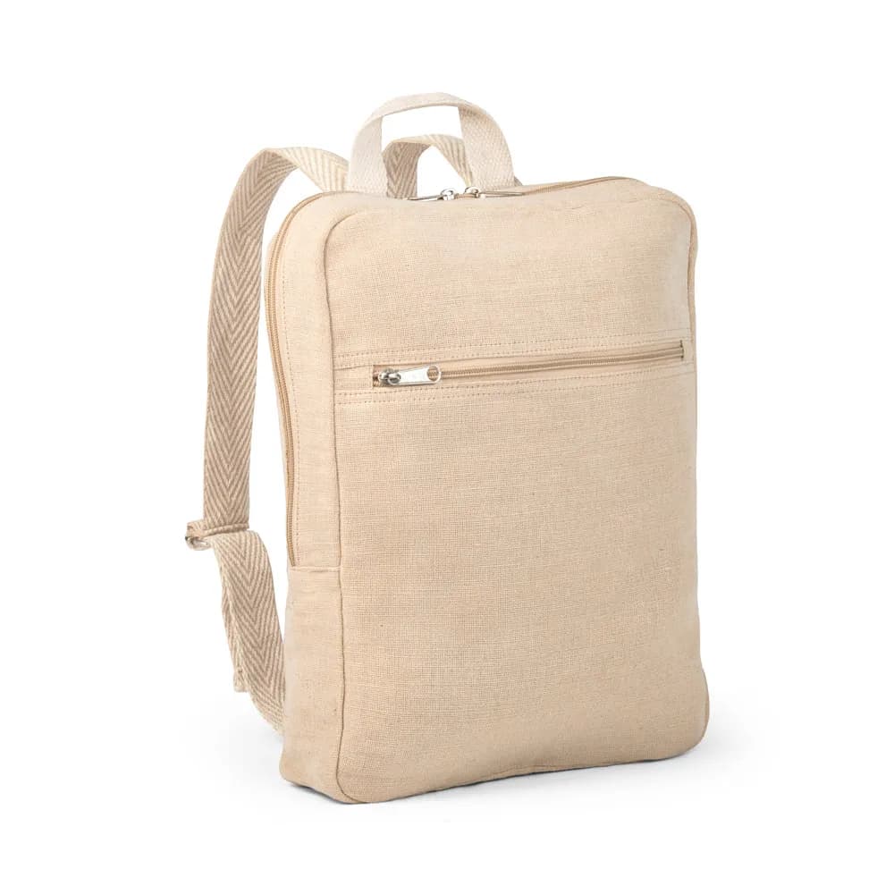Juco-Rucksack (275 g/m²) - MARBELLA - Natur