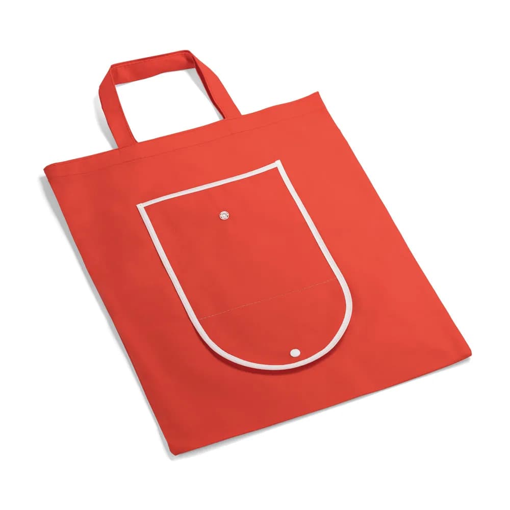 Faltbare Einkaufstasche aus Non-woven (80 g/m²) - ARLON - Blau