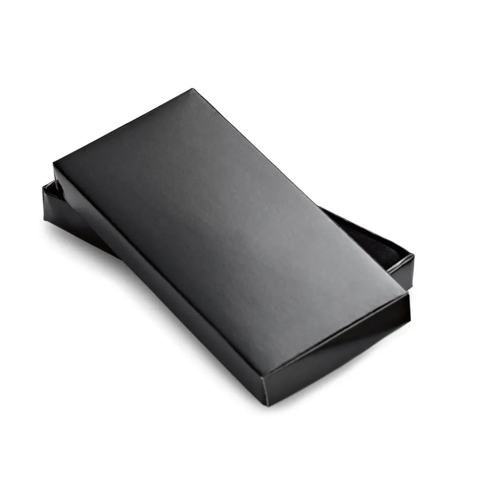 Schlüsselanhänger aus Metall und PU - BUMPER - Rot