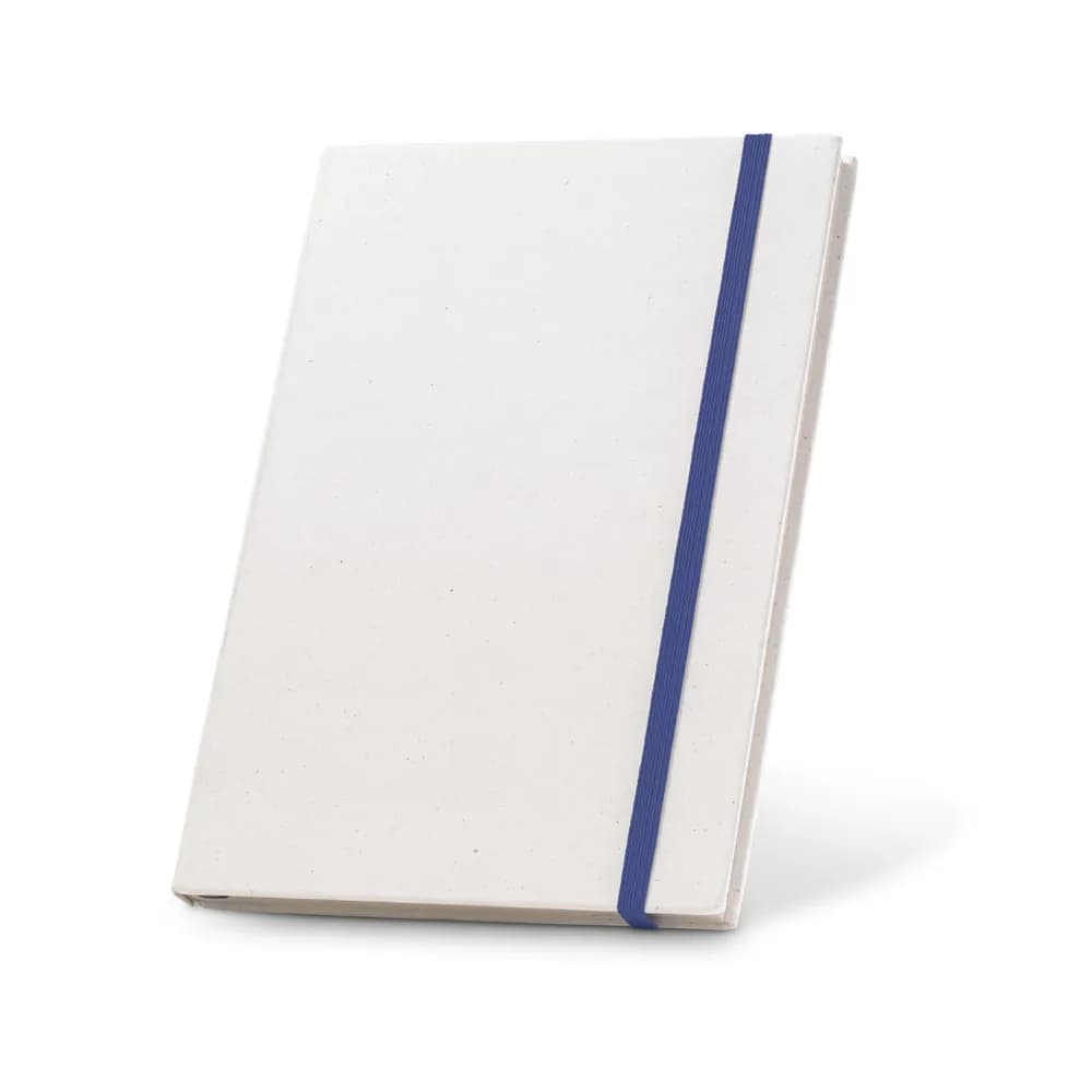 A5-Notizblock mit Hardcover aus 100 % recyceltem Papier - MILKY - Blau