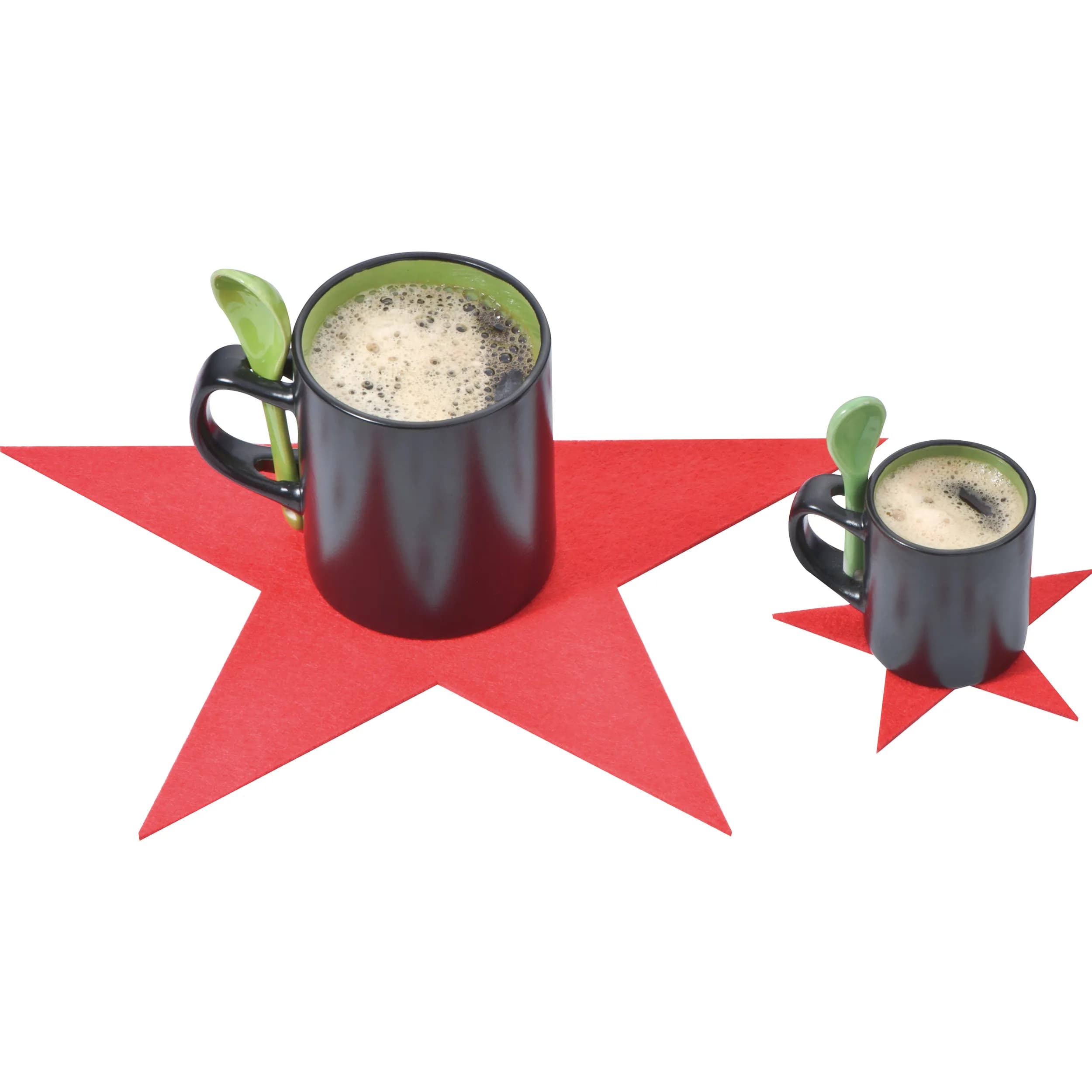 Filz Sterneset CATERINA - rot