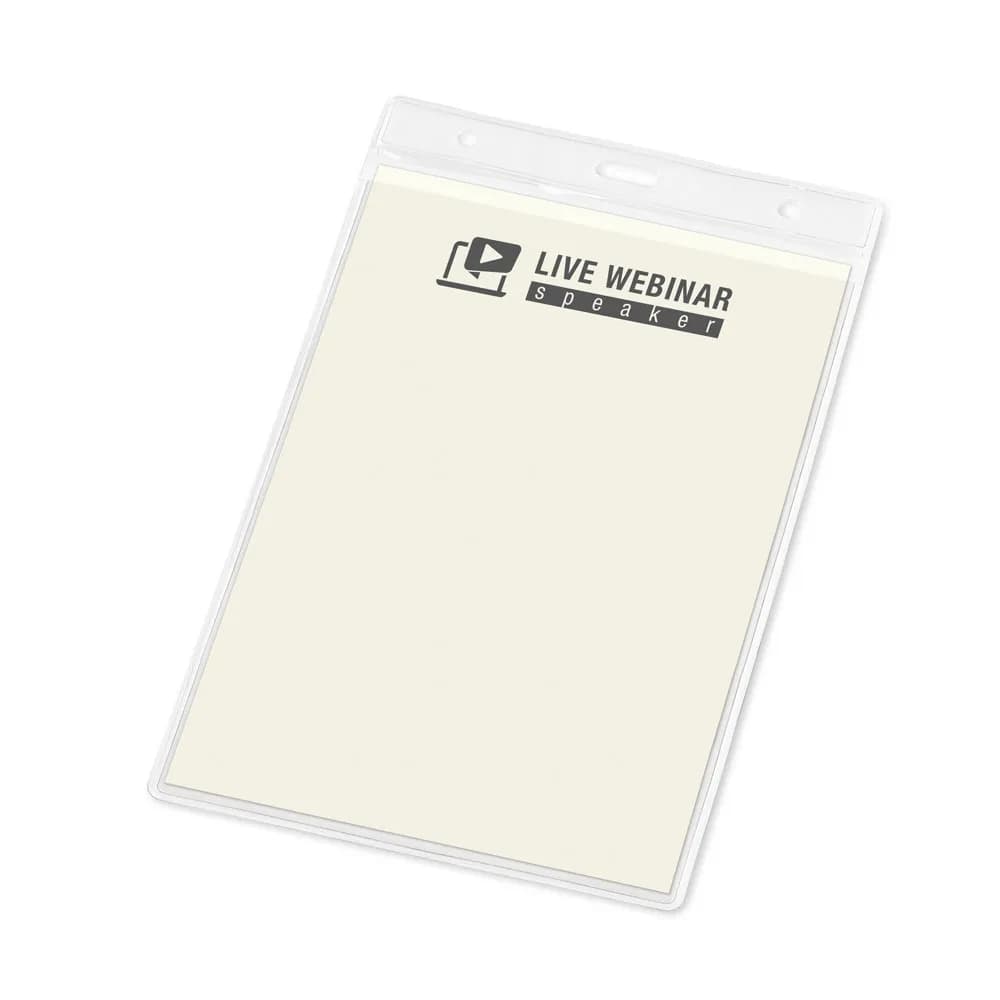 Ausweishülle aus PVC - WHITMAN - Transparent