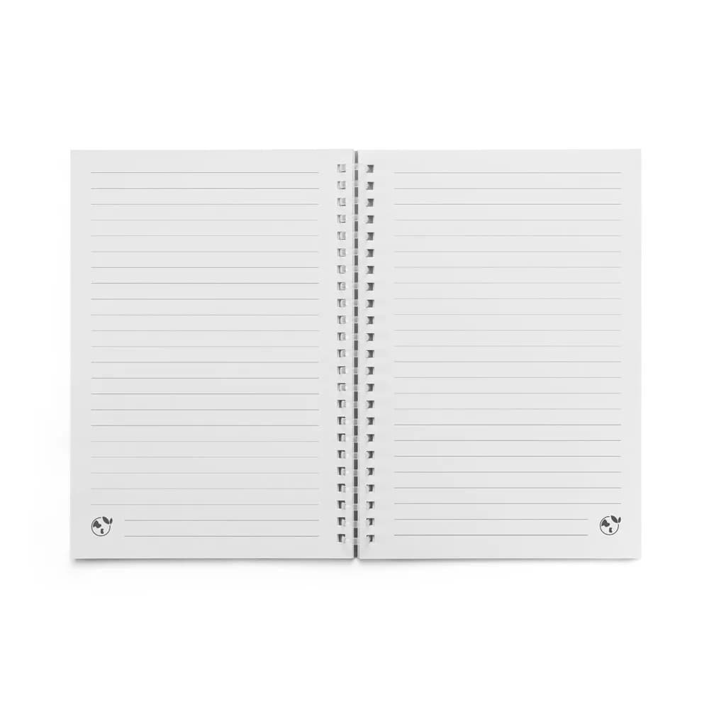 Notizblock A5 mit flexiblem Cover, hergestellt aus 100 % Recyclingpapier - SCHILLER - Schwarz