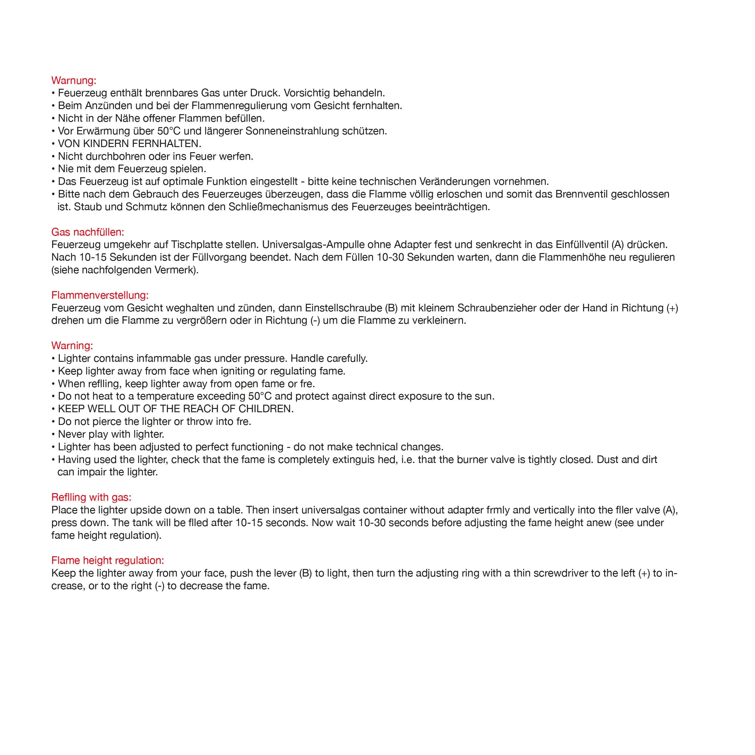 Elektronik Feuerzeug, ergonomisch ANATOL - schwarz