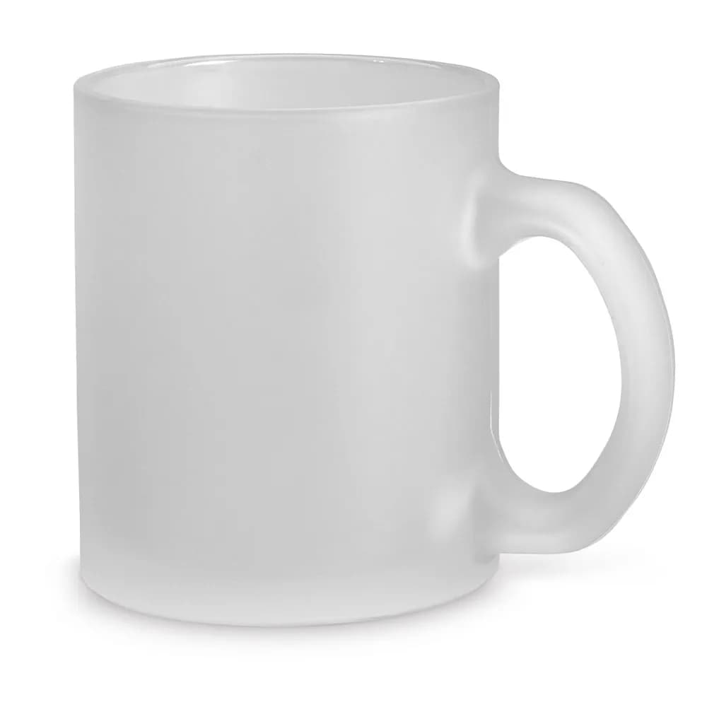 Tasse aus Glas 340 mL - KENNY II - Weiß
