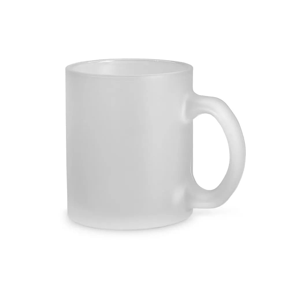 Tasse aus Glas 340 mL - KENNY II - Weiß