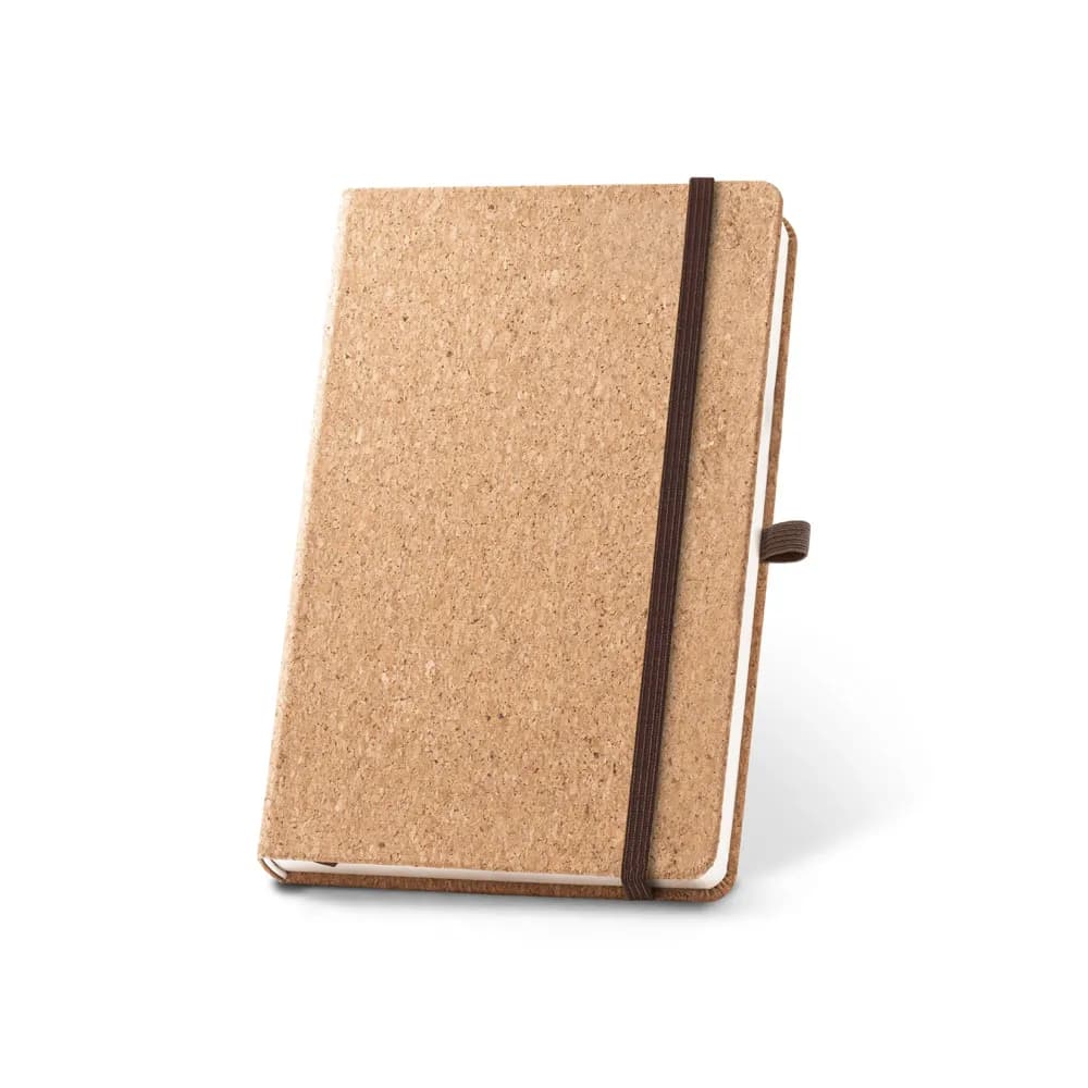 A5 Notizblock aus Kork mit unlinierten Seiten - HAWKINS A5 - Natur