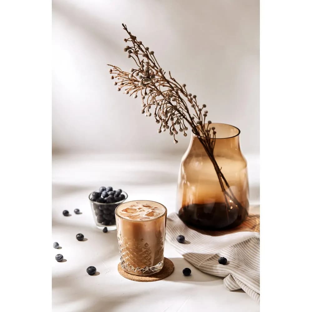 Glasuntersetzer aus Kork - PISANI - Natur