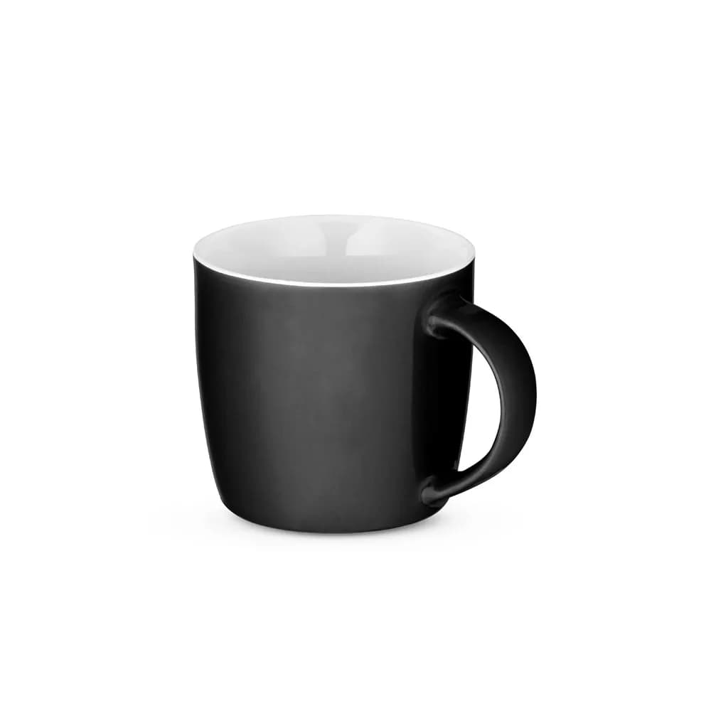Tasse aus Keramik 370 mL - COMANDER - Schwarz