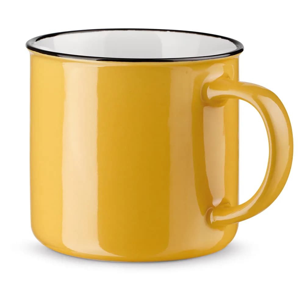 Tasse aus Keramik 340 mL - VERNON - Gelb