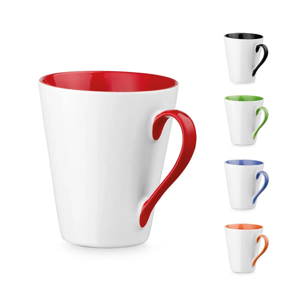 Tasse aus Keramik 320 mL - COLBY - Schwarz