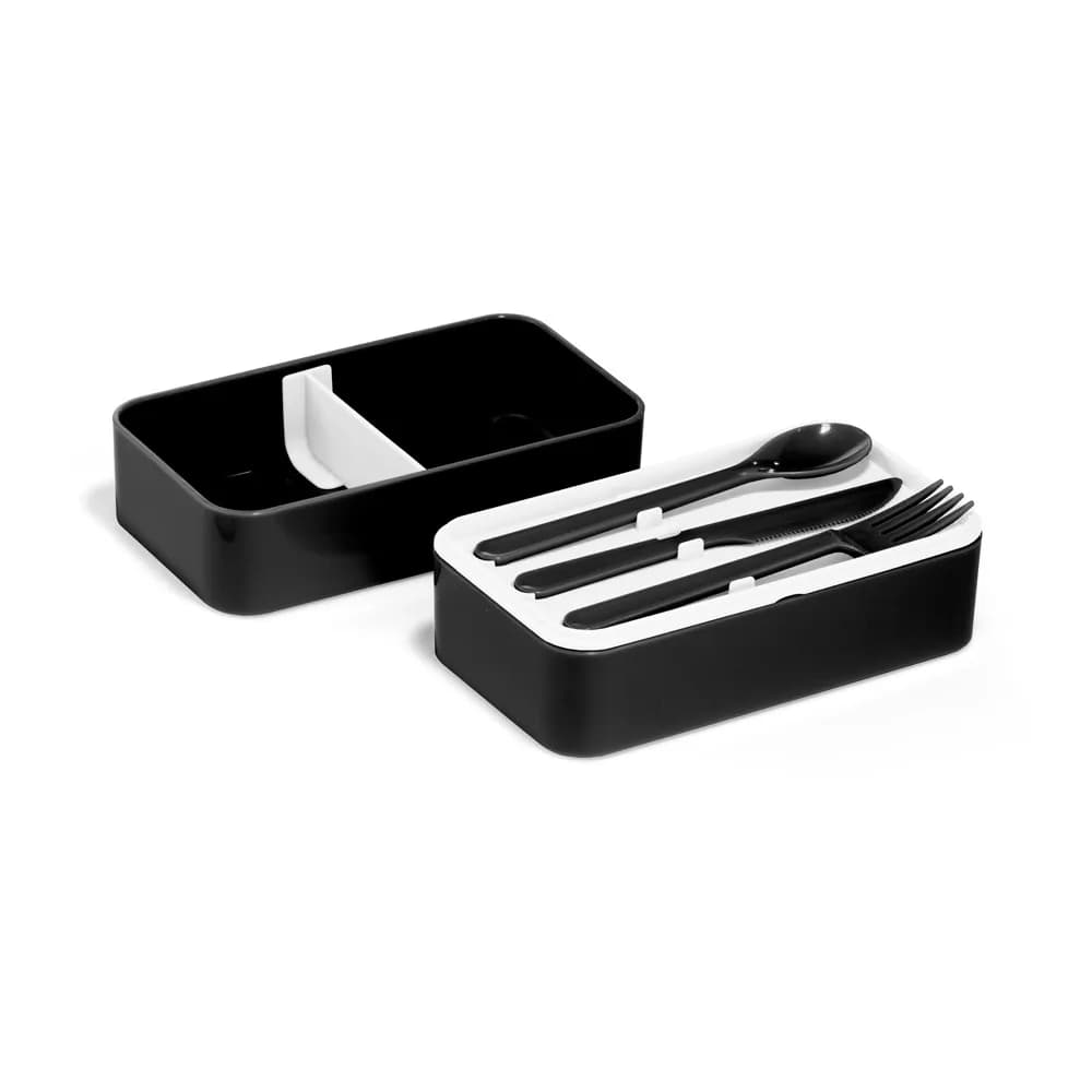 Lunchbox. Frischhaltebox aus PP und PS 680ml - BOCUSE - Schwarz