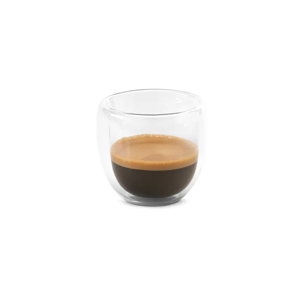 Borosilikatglas-Kaffee-Set mit 2 Gläsern - EXPRESSO - Transparent